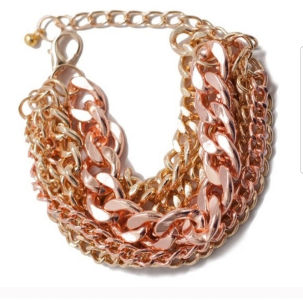 Multi Chain Bracelet - Picture 2 of 3